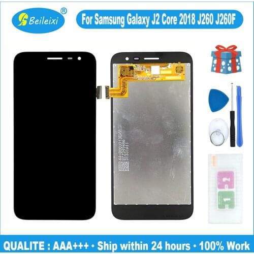 For Samsung Galaxy J2 Core 2018 J260 J260F J260Y J260G SM-J260AZ LCD Display Screen Touch Sensor Digitizer Assembly Replacement