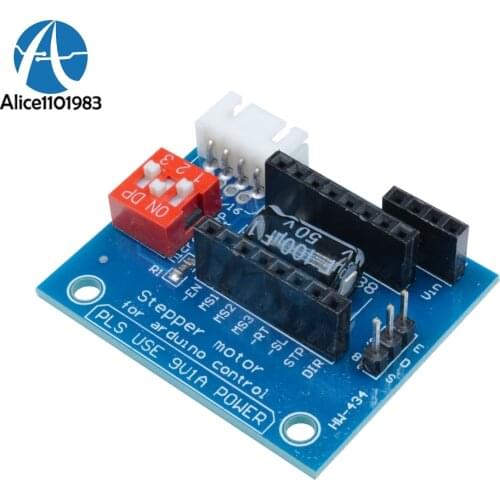 3D Printer A4988 DRV8825 Stepper Motor Driver Control Panel V1.1 Active Component Shield Controller Board Expansion Module