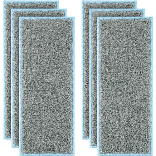 For IRobot Braava Jet M6 6 Pack Washable Wet Mopping Pads Replacement Compatible for IRobot Braava Jet M6