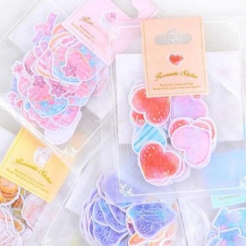 70pcs Cute Paper Sticker Tag DIY Diary Decoration Stickers Album Scrapbooking