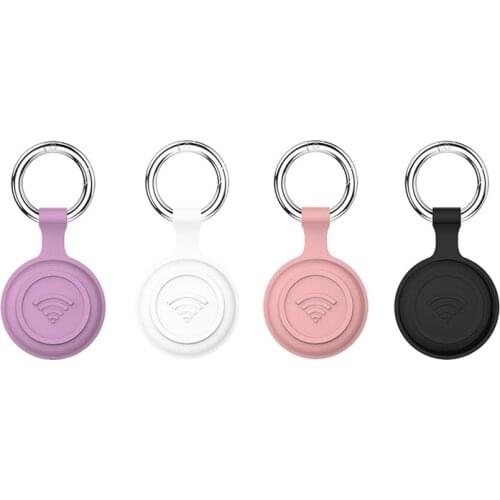For AirTag Case Protective Anti-Fall TPU Case Shell Location Protector for AirTags Bluetooth Tracker Accessories