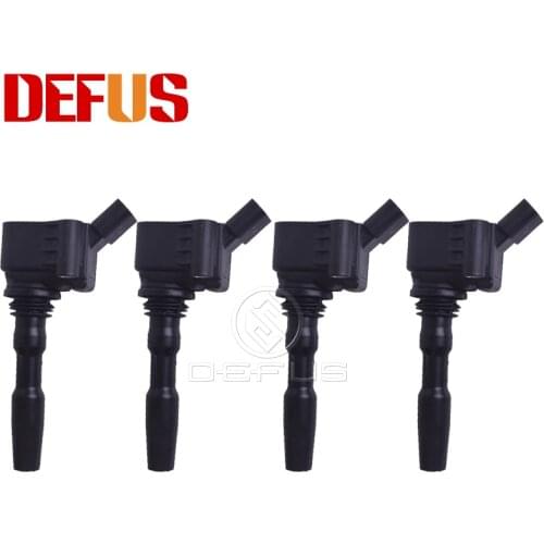 DEFUS 4x Ignition Coil OE 04E905110B For Volkswagen AUDI SEAT SKODA Golf Mk6 Mk7 Sportsvan Je tta 04E 905 110 B NEW