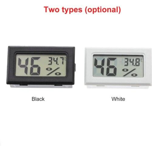 Mini LCD Digital Thermometer Hygrometer Temperature Indoor Convenient Temperature Sensor Humidity Meter Gauge Instruments