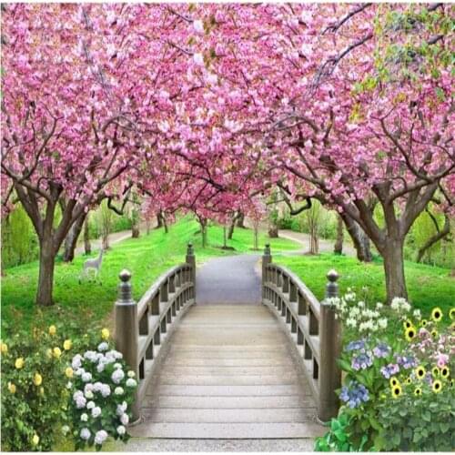 Beibehang Custom wallpapers Extremely high definition 3D TV backdrop bedroom non - woven wallpaper papel de parede para quarto