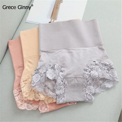 Practical single product, no curling elastic body shaping underwear, high waist, tummy hip pants 2018 new