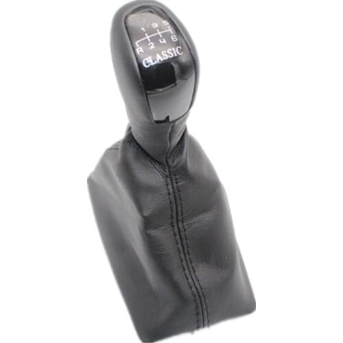For Mercedes-Benz E-Class W211 Classic 2002 2003 2004 2005 2006 2007 2008 Car 6 Speed Gear Level Shift Knob With Leather Boot