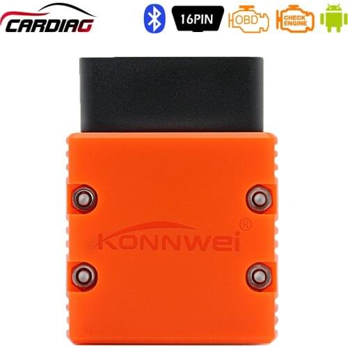 KONNWEI KW902 Bluetooth ELM327 V1.5 Chip PIC18f25k80 OBD2 Scanner MINI ELM 327 OBDII KW902 Code Reader for Android Windows