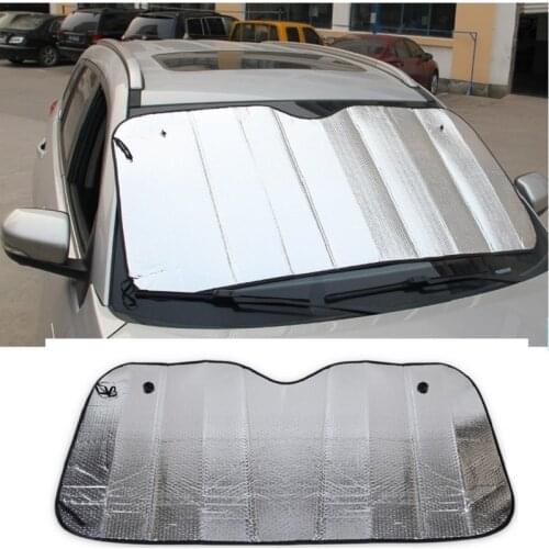 Car Sun Shade Visor Shield Rear Front Windshield Sunshades Reflective Heat Cover For VW AUDI SEAT BMW BENZ AMG TOYOTA HONDA JEEP