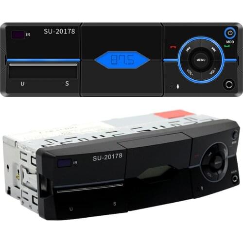 SWM-20178 MP3 Player LED Display USB Interface Car Bluetooth MP3 Music Player Receiver Car Multimedia- Player