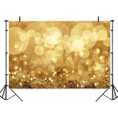 Thin vinyl happy birthday bokeh wedding party Banner Backgrounds Printed Professional Indoor Photographic studio Backdrop