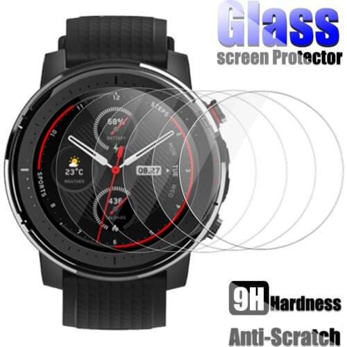 Tempered Glass Screen Protector For Amazfit GTR 42mm 47mm Neo Stratos Lite Stratos 3 T-Rex Verge Lite Ares Protective Film
