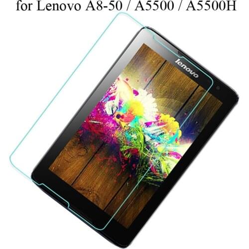 Tempered glass screen protector for Lenovo A8-50 A5500 A5500H screen film guard protection