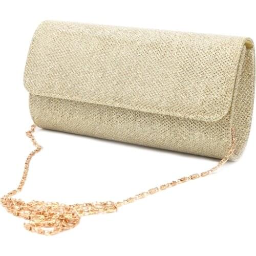 Womens Evening Shoulder Bag Bridal Clutch Party Prom Wedding Envelope Handbag 20CA