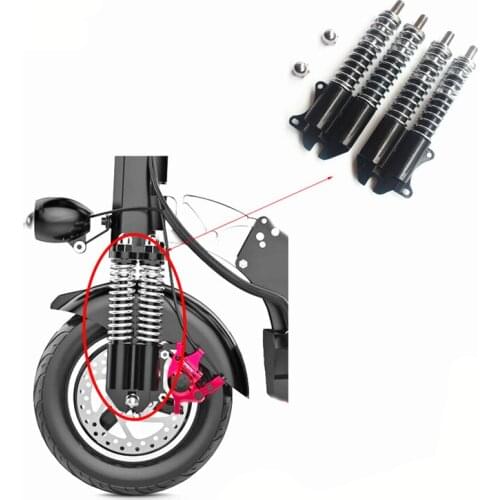 10 Inch Electric Scooter Double Drive Hydraulic Front Shock Absorber 12mm Thick Double Oil Pressure Strong Shock Absorption