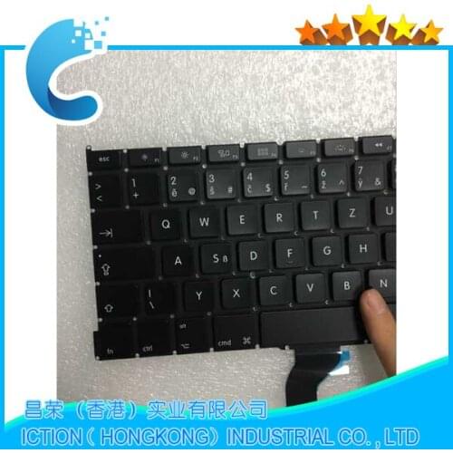 10pcs/lot Brand New A1502 keyboard Czech CZ For MacBook Pro Retina 13.3" A1502 Czech CZ keyboard 2013-2015 Years