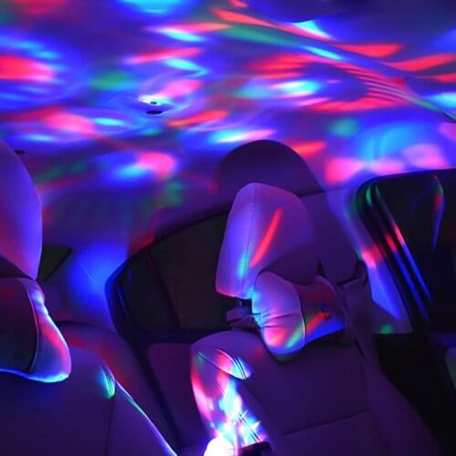 2020 NEW Atmosphere light Car Interior Lighting Kit Multi Color USB LED Neon Colorful Lamps Interesting Portable Accessories