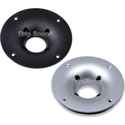4.5" inch Speaker Tweeter Cover Panel Decorative Circle Speaker Fixed Plate OD115mm 33mm Hole