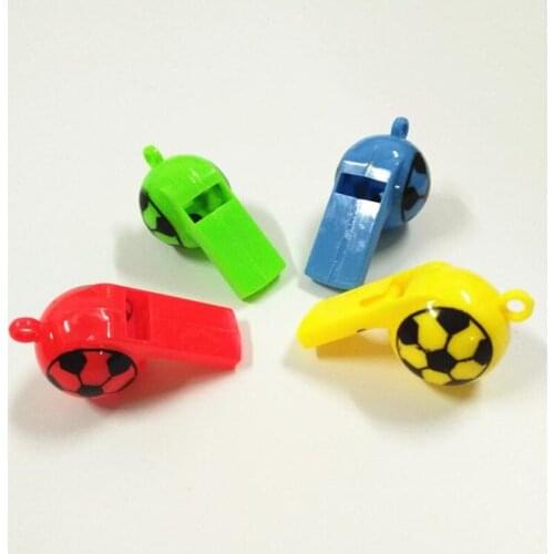 5 PCS Soccer Football Party Favors Whistles Pack Sports Party Gifts Easter Basket Filler Prize boys party Favors