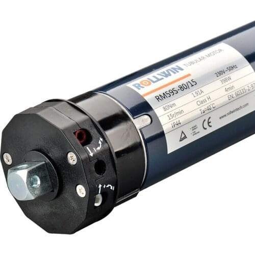 59Mm High Quality High Torque 35Mm 45Mm 59Mm Ac 230V Tubular Motor