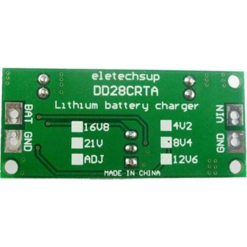 DD28CRTA 1A 3.7-18.5V Charging Board For Lithium Batteries Or Lithium Battery Packs