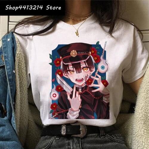 Hanako Kun T Shirt Women Japanese Anime Summer Tops Toilet Bound Funny Cartoon TShirt Harajuku Unisex T-shirt Female New