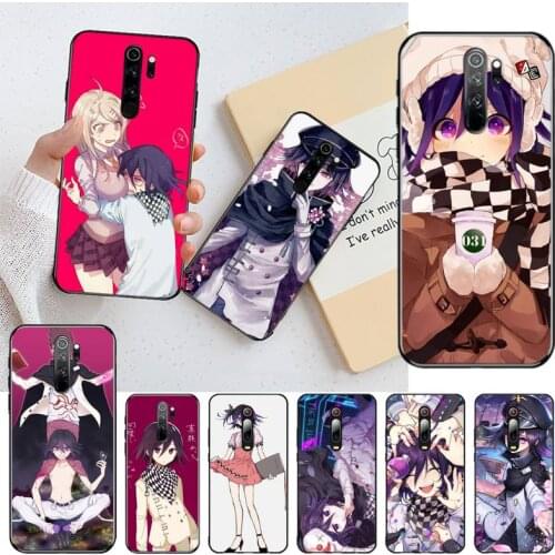 Kokichi Ouma Girl Anime DIY Luxury Phone Case For Redmi Note 8 8A 8T 7 6 6A 5 5A 4 4X 4A Go Pro