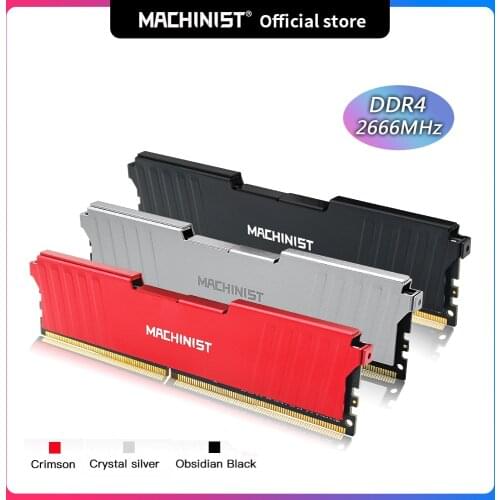 MACHINIST ddr4 ram 8GB 4GB 16GB 32GB DIMM PC Desktop Memory Support motherboard ddr4