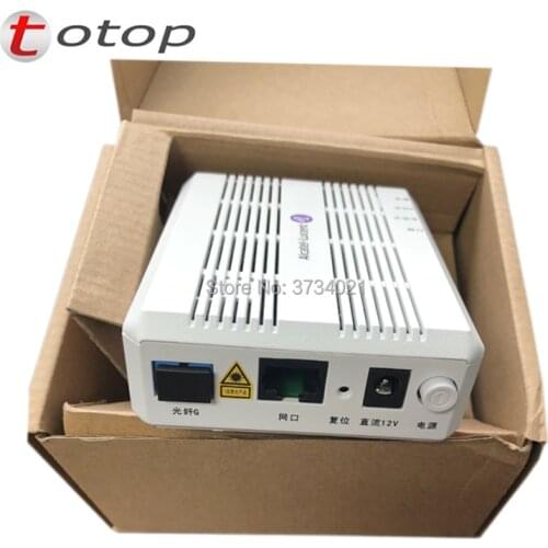 New English Version Alcatel Lucent I-010G GPON ONU ONT Optical Network Terminal FTTH ONT 1GE Port