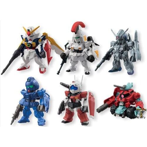 Bandai Genuine CANDY TOY FW Gundam Converge Part Blue Destiny Unit RX-79BD-1 Wing Gundam Action Figure Model Toys