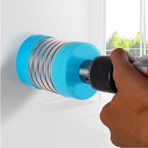 50-160mm Practical Electric Drill Vacuum Cleaner Stretchable Bearing Fixed Dust Cover Pvc Collector Cup Power Tool Accessories