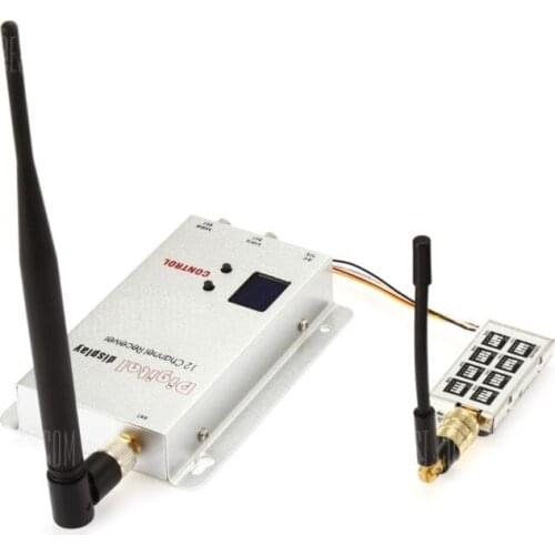 1.2G 1W Audio / Video Transmitter Receiver - SILVER