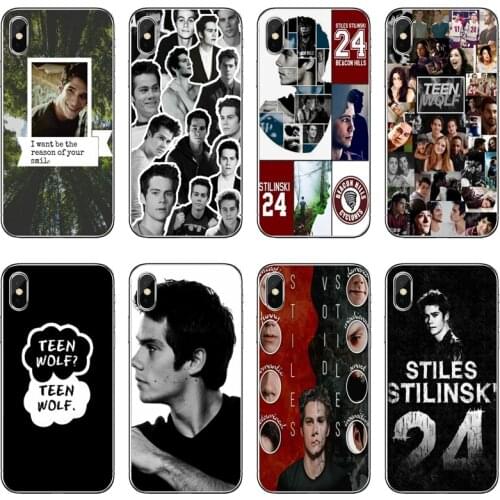 TV Teen Wolf Dylan OBrien Transparent Phone Case For iPhone 12 11 Pro Max Mini XS Max XR X 8 7 Plus 6 6S Plus 5 5S SE 2020