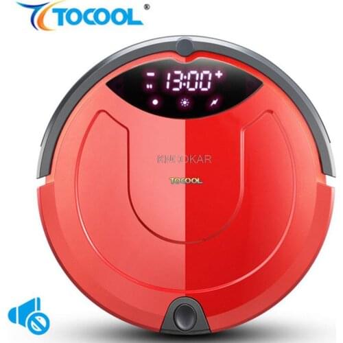 TOCOOL TC-650 Super Silent Smart Self Charging Robotic Vacuum Cleaner Automatic Sweeper Household Cleaning Machine