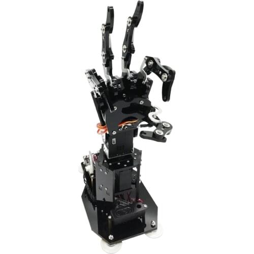 DIY 7DOF Bionic Palm Synchronous Robot Palm / Wear Somatosensory Gloves Remote Control Robot Arm Accessories Full Arm Man Hand F