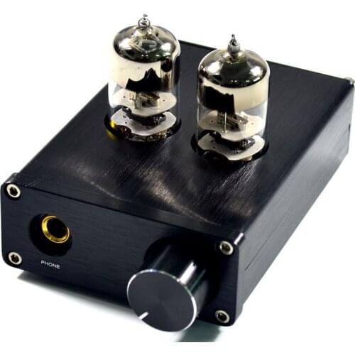 6J9 Tube USB Decoding Headphone Amplifier Preamp PCM2706 (Including power supply)