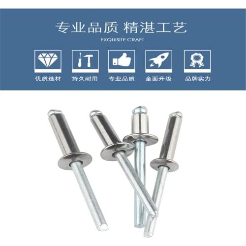 M4 Stainless Steel Blind Rivets Nail Pop Rivet Remachadora Remaches Nieten Rebite Rebites Vis For Furniture Car Aircraft DIN7337
