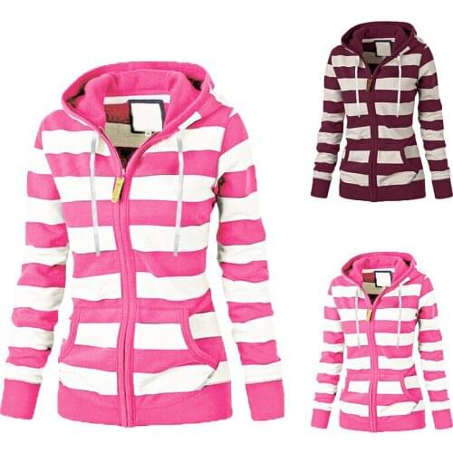 SAGACE Casual Loose Hooded Pullover Oversize Jacket Ladies Zipper Tops Hoodie Hooded Sweatshirt Coat Jacket Casual Slim Jumper