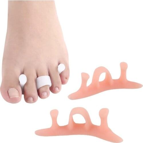 10 Pairs Cylindrical Snail-Shaped Toe Pad As Valgus Overlap Correction, Hammer-Shaped Feet Separation, Curved Deformed Toe Care