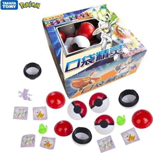 3.5 Cm Pokemon Mini Pet Elf Ball Cartoons Movie Pikachu Anime Figure Model Dolls Toys For Children Birthday Christm Gifts