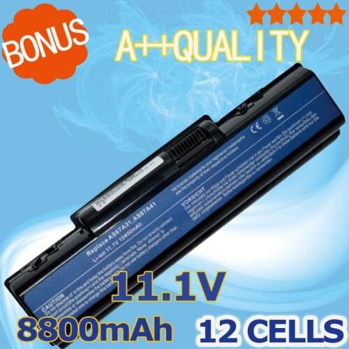 8800mAh AS07A71 AS07A72 AS07A75 Battery for AcerAspire 4310 4320 4336 4520G 4710 4715Z 4720G 4730 4730Z 4736 5235 5334 5732Z
