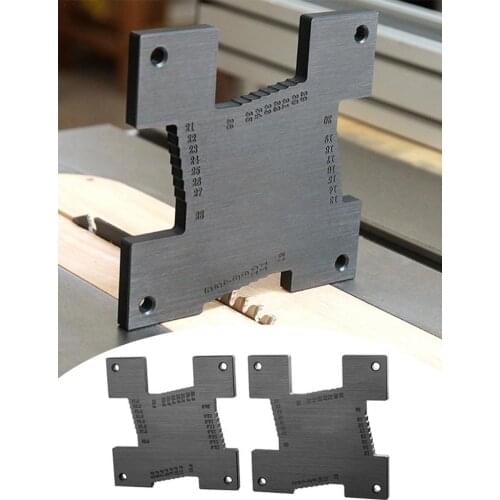 2Pcs/set Woodworking Router Table High Precision Height Gauge Measuring Tool For Electric Circular Saw Engraving Machine