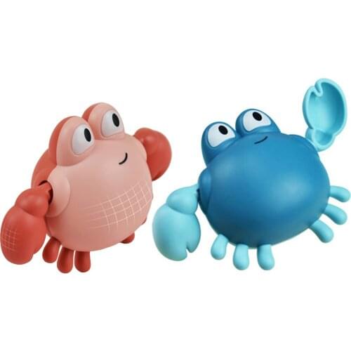 Bath Toys Baby Water Chain Clockwork Cute Cartoon Animal Tortoise Infant Swim Penguin Fish Wound-Up Kids Beach Water Bath Toy