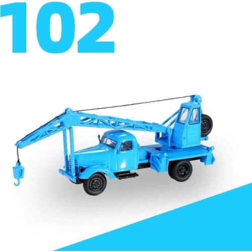 Diecast Tuoyi Toy Car Jiefang Toy Crane 102# (Blue) 1:64