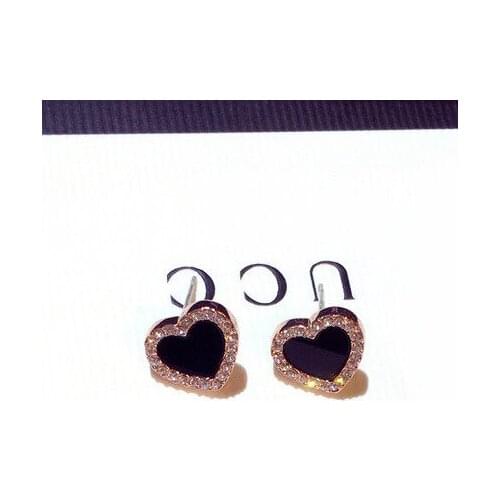 2020 Small Heart Earrings Lots For Women Tiny Love Stud Earrings Jewelry Gift Halloween Cute Korean Bling Bling Stud Earrings