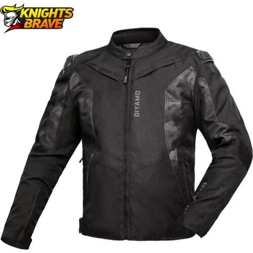 Motorcycle Jacket Men Windproof Chaqueta Moto Waterproof Motocross Jacket Wearable Racer Jacket With 5pcs CE Protection 4 Season