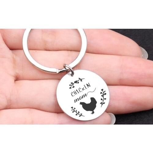 New creative key maker sculpts high-quality charm jewelry chicken bag for keyboard mother