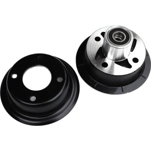Wheel rim 4 inch alloy 6202RS bearing hub For Electric Scooter 3.00-4 3.50-4 4.10-4 4.10/3.50-4 9x3.50-4'' MiNi Moto ATV Go Kart