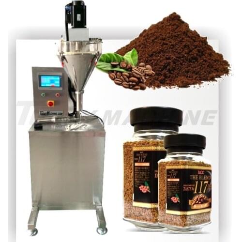 Automatic Flour Red Chilli Pepper Spice Masala Powder Sugar Salt Bottle Can Bag Auger Screw Filling Dispensing Equipment