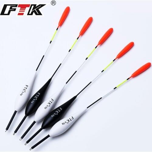 FTK Barguzinsky fir carp fishing buoy 10 pieces/batch of buoys length 20cm-22cm weight 2g-5g