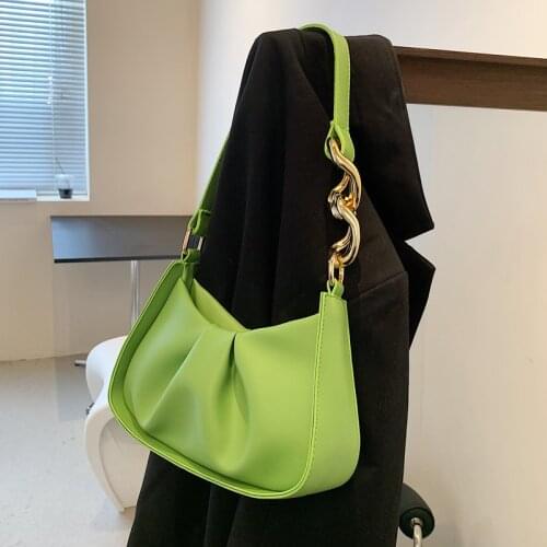 North bag fashion simple small fresh single shoulder underarm bag fold cloud bag womens summer 2021 new fashion bag